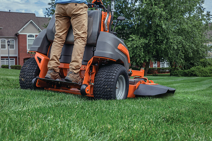 stand on mower