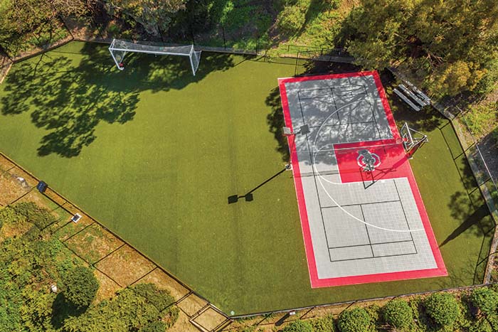 outdoor game court