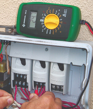 irrigation valve circuit