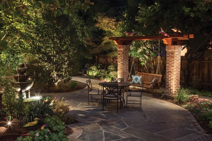 adding landscape lighting services